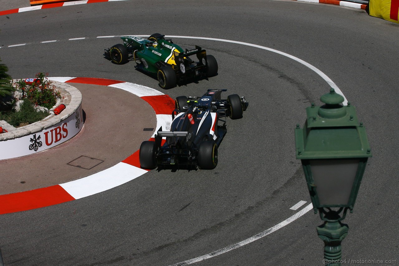 GP MONACO, 23.05.2013- Prove Libere 2, Esteban Gutierrez (MEX), Sauber F1 Team C32 