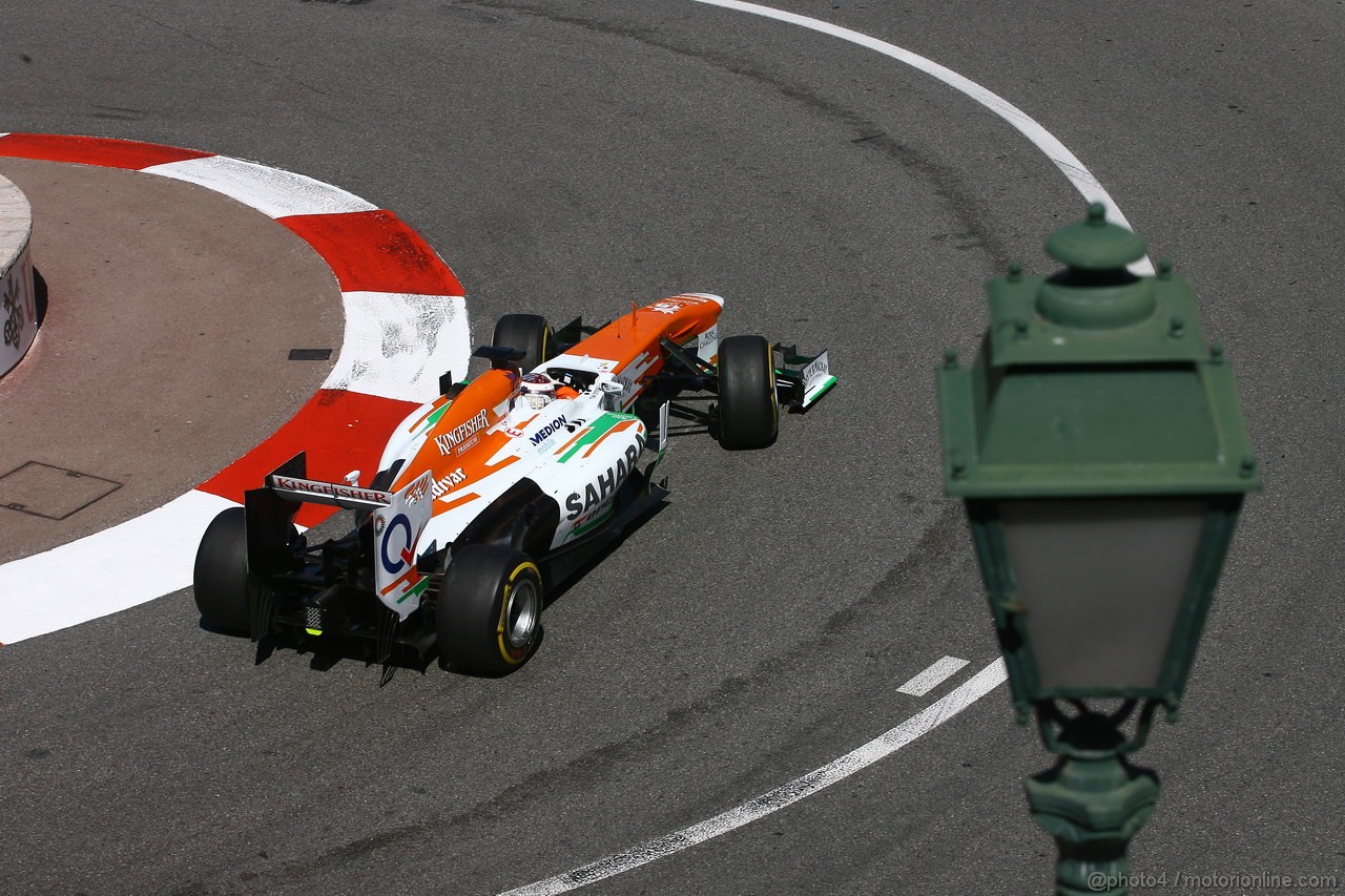 GP MONACO, 23.05.2013- Prove Libere 2, Paul di Resta (GBR) Sahara Force India F1 Team VJM06 