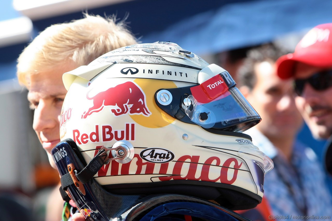 GP MONACO, 23.05.2013- Prove Libere 2, Sebastian Vettel (GER) Red Bull Racing RB9 