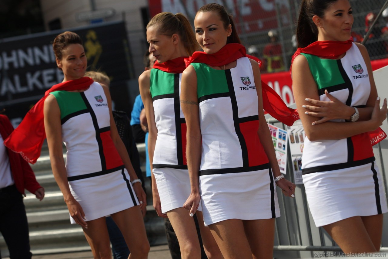GP MONACO, 23.05.2013-  griglia Ragazzas 