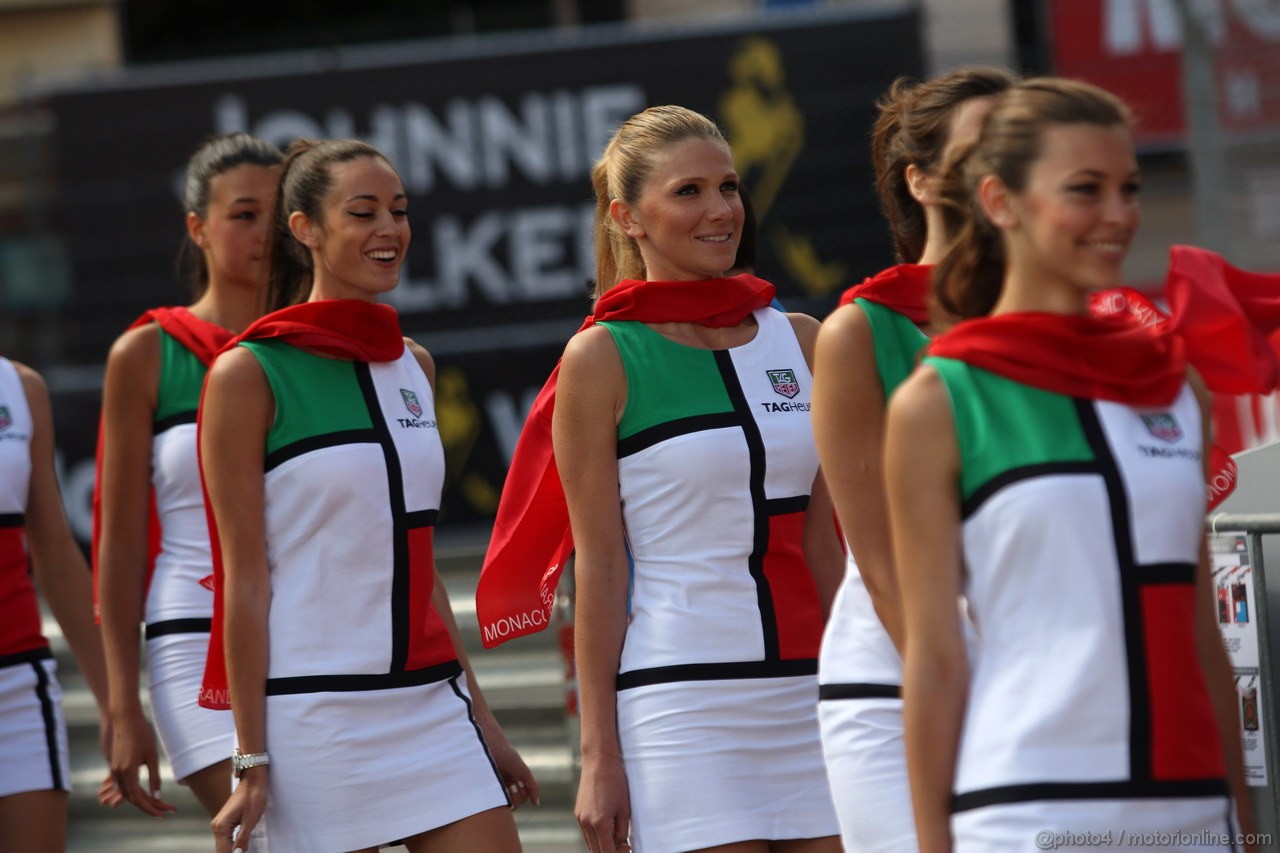 GP MONACO, 23.05.2013-  griglia Ragazzas