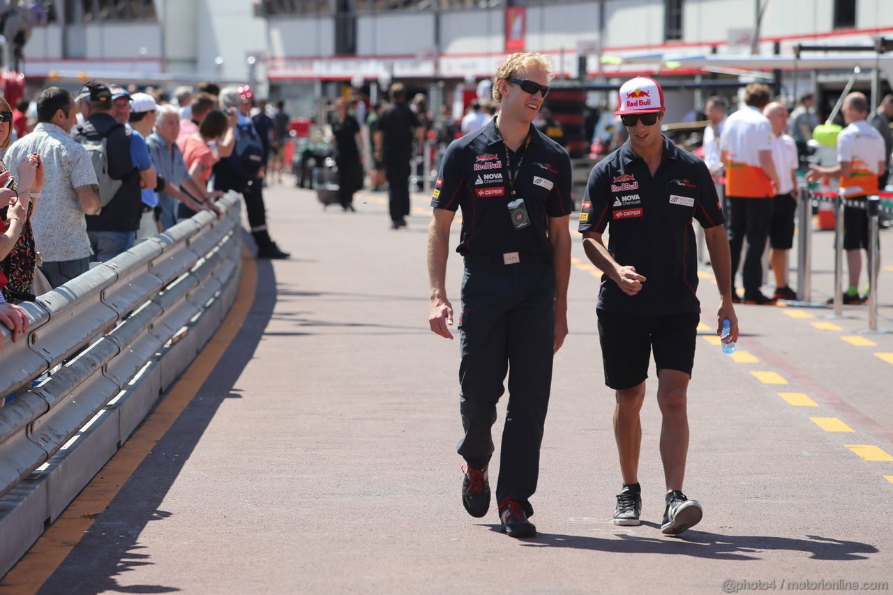 GP MONACO, 22.05.2013- Daniel Ricciardo (AUS) Scuderia Toro Rosso STR8 