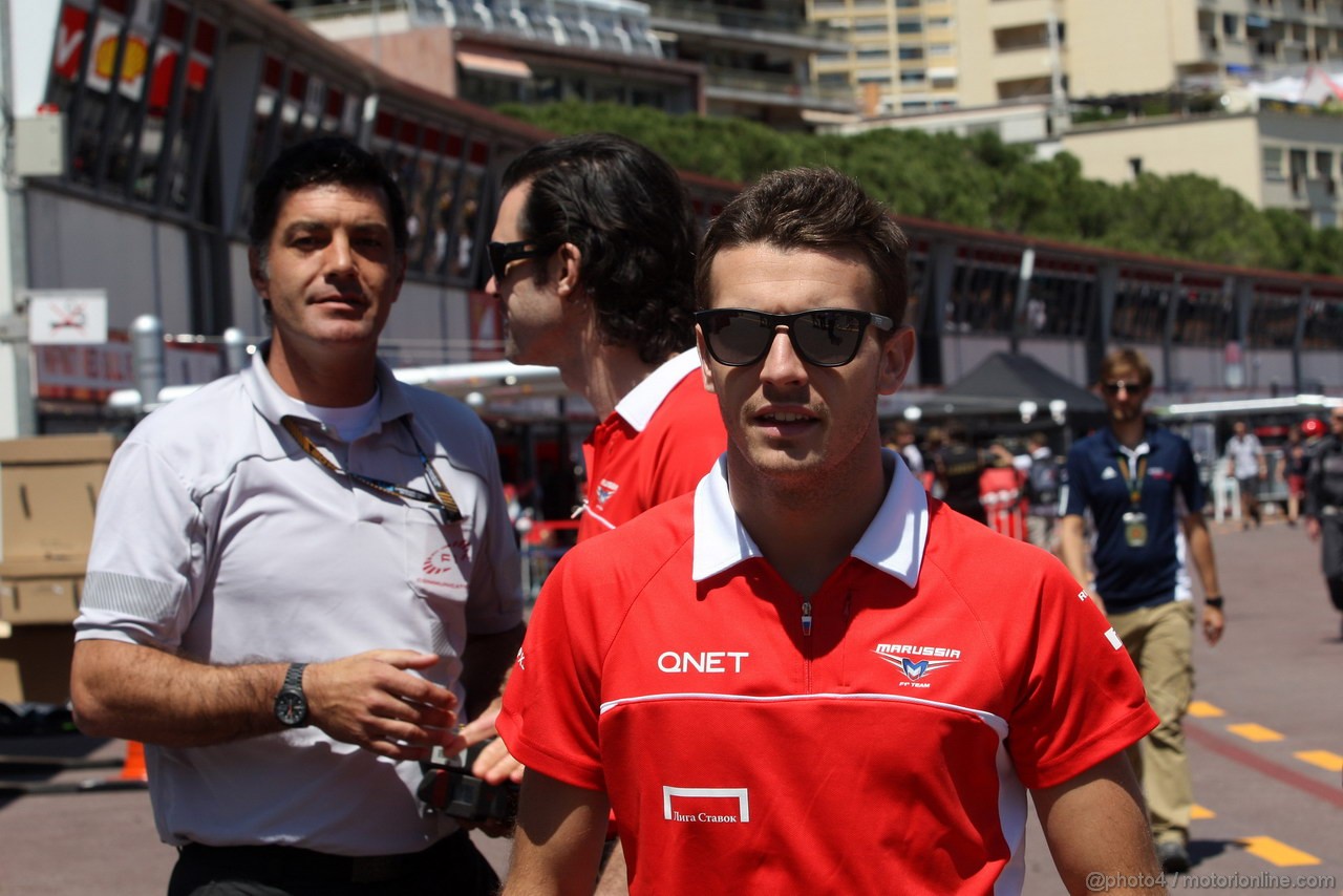 GP MONACO, 22.05.2013- Jules Bianchi (FRA) Marussia F1 Team MR02 