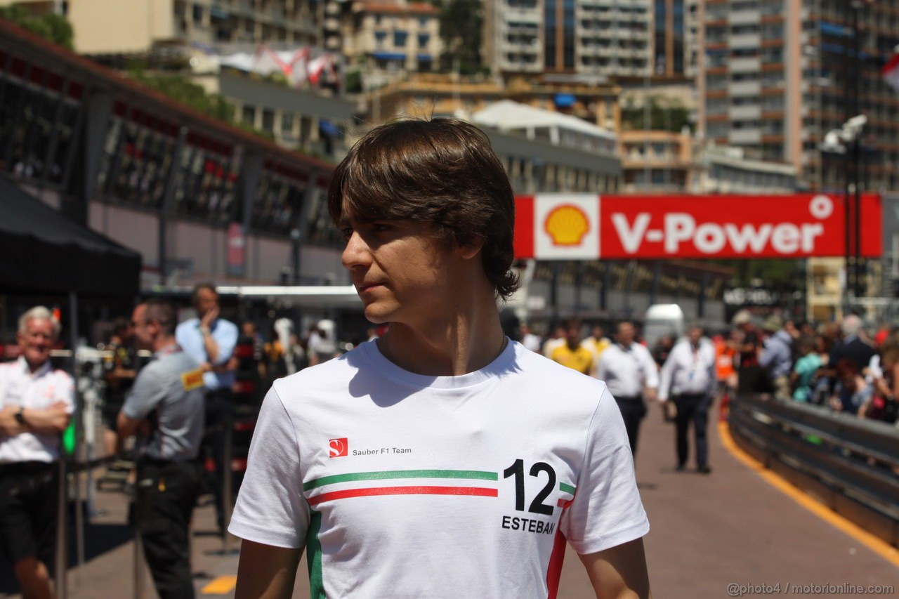 GP MONACO, 22.05.2013- Esteban Gutierrez (MEX), Sauber F1 Team C32 