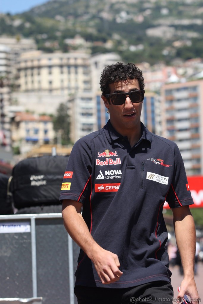 GP MONACO, 22.05.2013-Daniel Ricciardo (AUS) Scuderia Toro Rosso STR8 