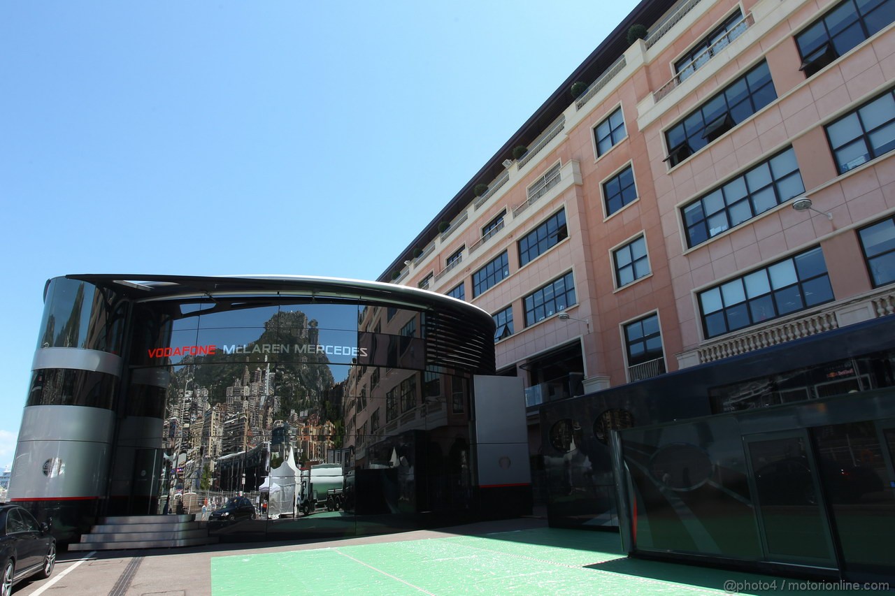 GP MONACO, 22.05.2013- Mclaren Hospitality