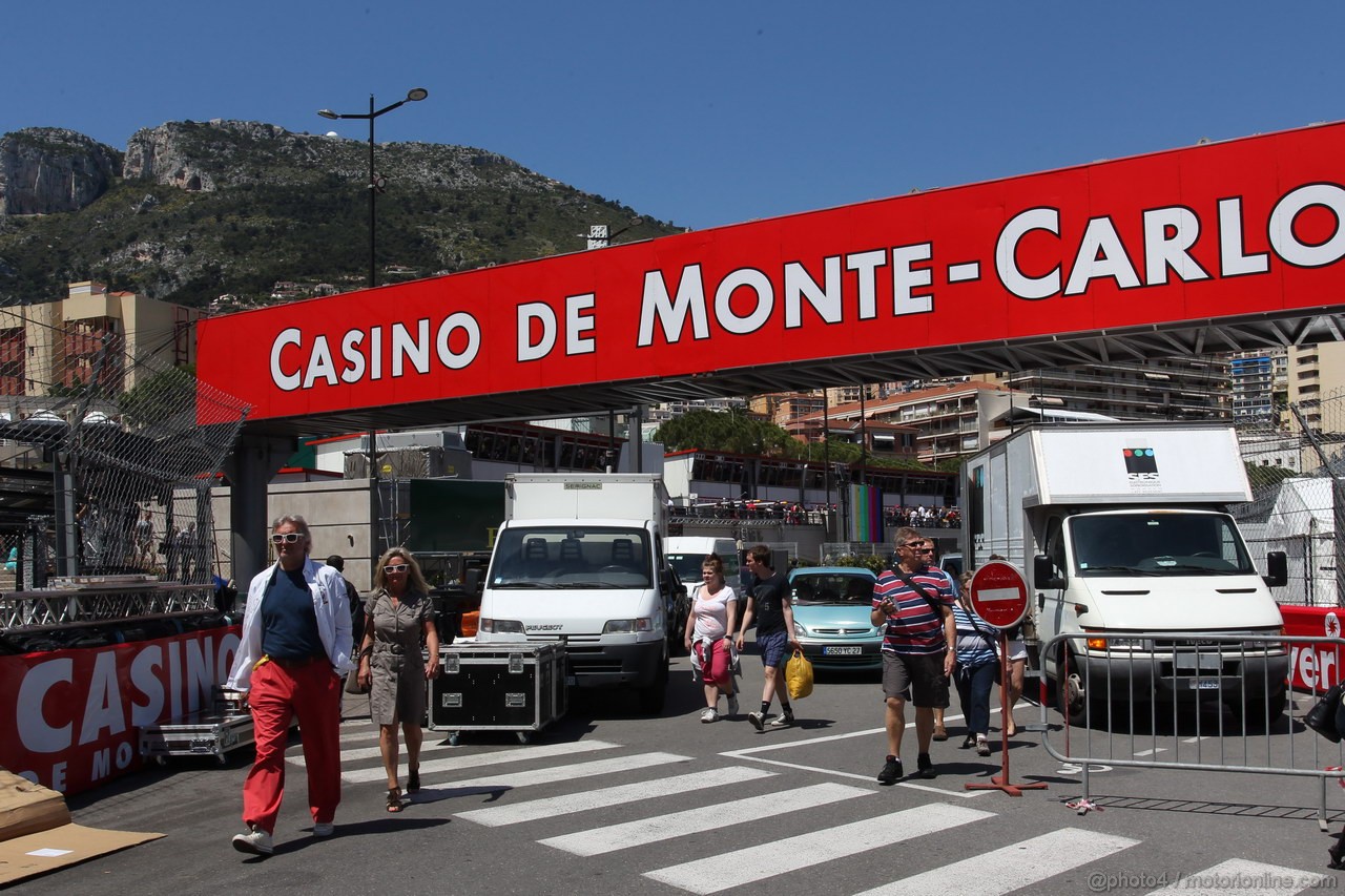 GP MONACO, 22.05.2013- Atmosphere
