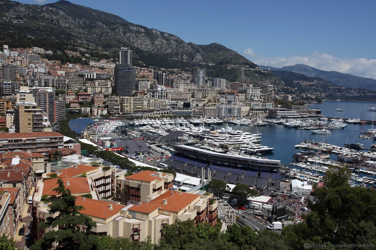 GP MONACO, 22.05.2013- Monte Carlo harbour