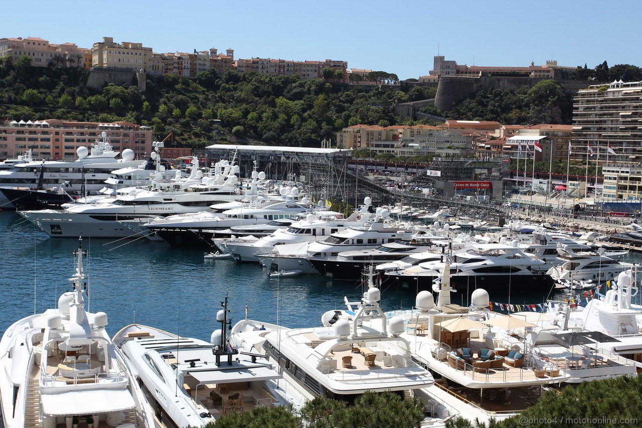 GP MONACO, 22.05.2013- Monte Carlo harbour