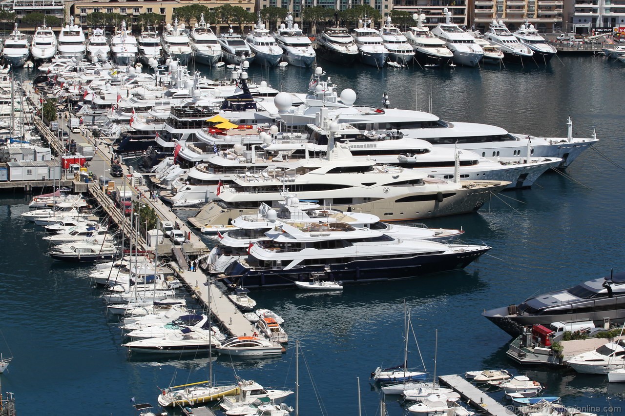 GP MONACO, 22.05.2013- Monte Carlo harbour