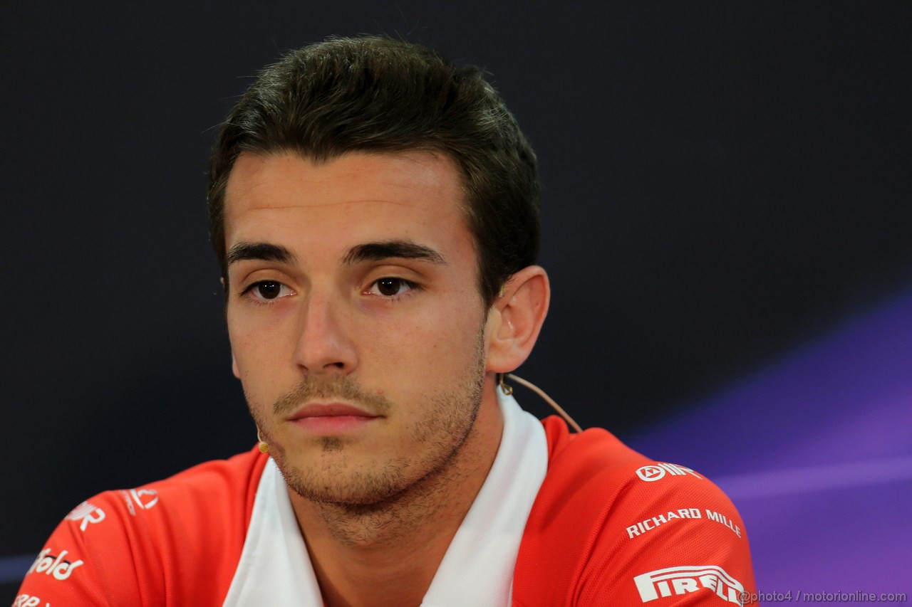 GP MONACO, 22.05.2013- Conferenza Stampa, Jules Bianchi (FRA) Marussia F1 Team MR02 
