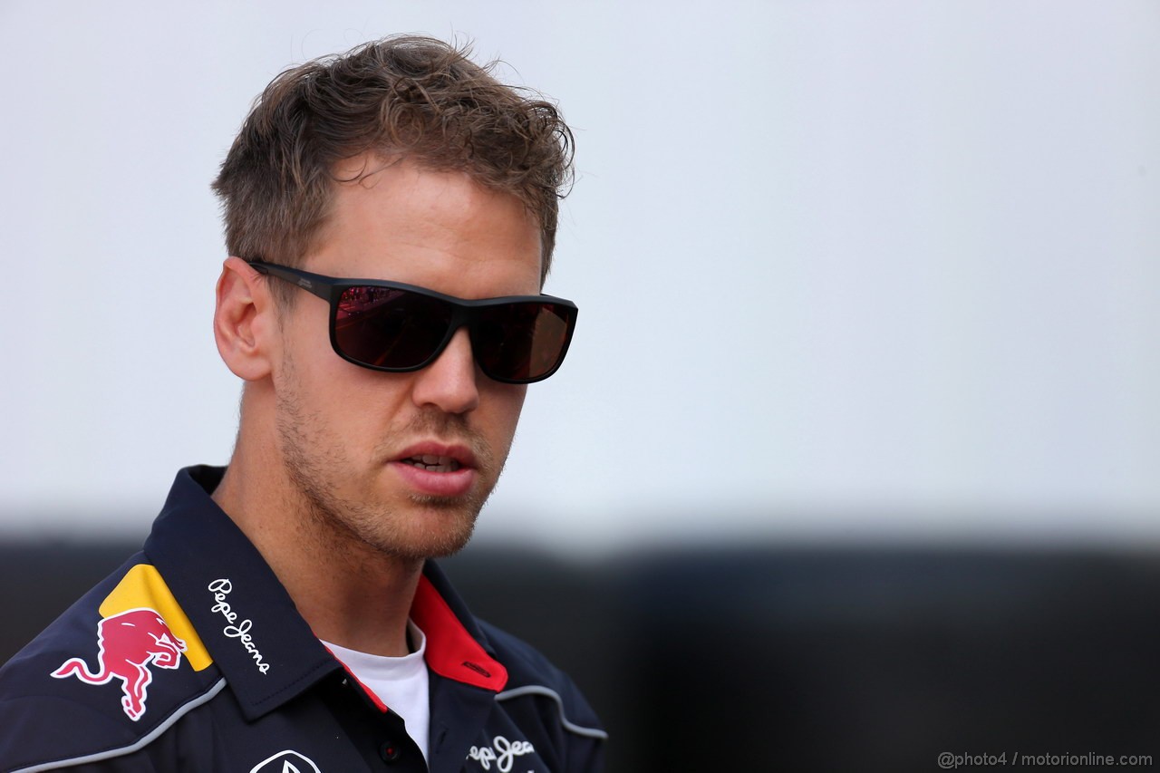 GP MONACO, 22.05.2013- Sebastian Vettel (GER) Red Bull Racing RB9 