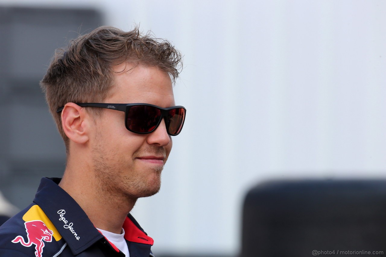GP MONACO, 22.05.2013- Sebastian Vettel (GER) Red Bull Racing RB9 