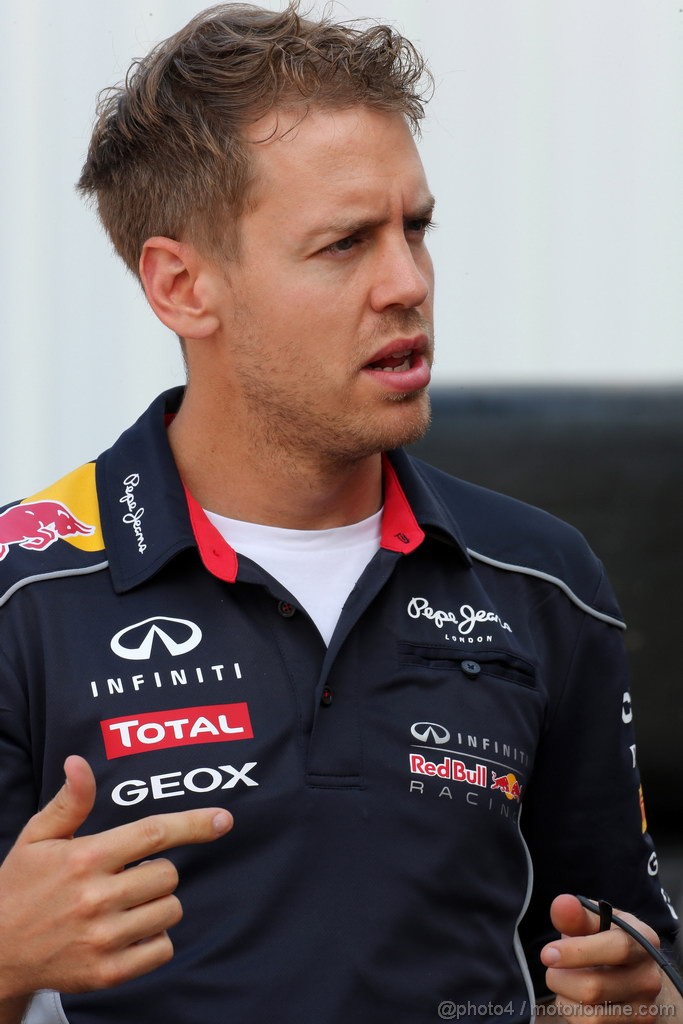GP MONACO, 22.05.2013- Sebastian Vettel (GER) Red Bull Racing RB9 