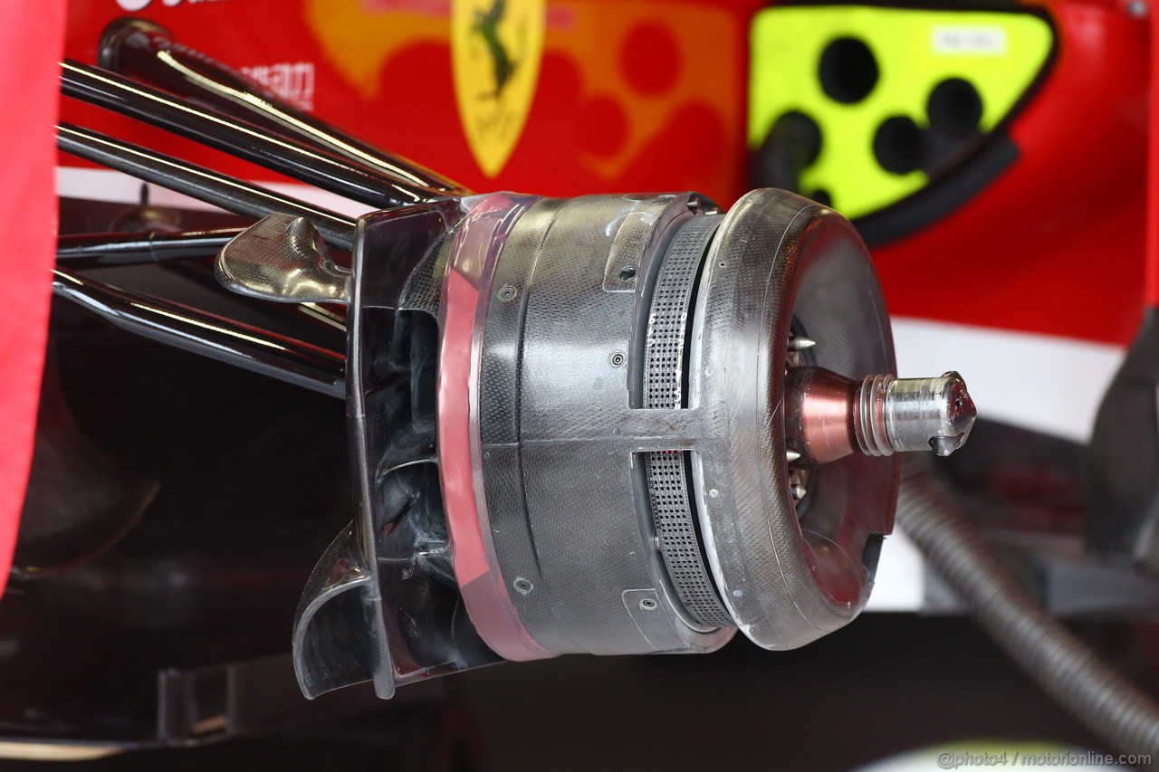 GP MONACO, 22.05.2013- Ferrari F138, detail