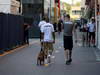 GP MONACO, 22.05.2013-  Lewis Hamilton (GBR) Mercedes AMG F1 W04 e his dog, Roscoe