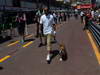 GP MONACO, 22.05.2013- Lewis Hamilton (GBR) Mercedes AMG F1 W04 e his dog, Roscoe
