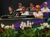 GP MONACO, 22.05.2013- Conferenza Stampa, (L-D) Nico Hulkenberg (GER) Sauber F1 Team C32, Jules Bianchi (FRA) Marussia F1 Team MR02, Adrian Sutil (GER), Sahara Force India F1 Team VJM06, Romain Grosjean (FRA) Lotus F1 Team E21, Lewis Hamilton (GBR) Mercedes AMG F1 W04 e Jenson Button (GBR) McLaren Mercedes MP4-28 