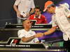 GP MONACO, 22.05.2013- Conferenza Stampa, Lewis Hamilton (GBR) Mercedes AMG F1 W04 e Jenson Button (GBR) McLaren Mercedes MP4-28 