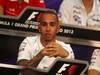 GP MONACO, 22.05.2013- Conferenza Stampa, Lewis Hamilton (GBR) Mercedes AMG F1 W04