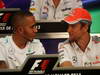 GP MONACO, 22.05.2013- Conferenza Stampa, Lewis Hamilton (GBR) Mercedes AMG F1 W04 e Jenson Button (GBR) McLaren Mercedes MP4-28