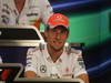 GP MONACO, 22.05.2013- Conferenza Stampa, Jenson Button (GBR) McLaren Mercedes MP4-28 