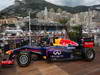 GP MONACO, 22.05.2013- Sebastian Vettel (GER) Red Bull Racing RB9 e Sebastien Ogier (F) WRC Driver