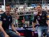 GP MONACO, 22.05.2013- Sebastian Vettel (GER) Red Bull Racing RB9 e Sebastien Ogier (F) WRC Driver