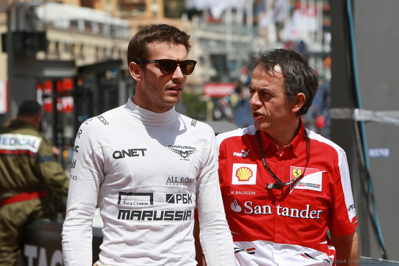 GP MONACO, 25.05.2013- Prove Libere 3, Jules Bianchi (FRA) Marussia F1 Team MR02 