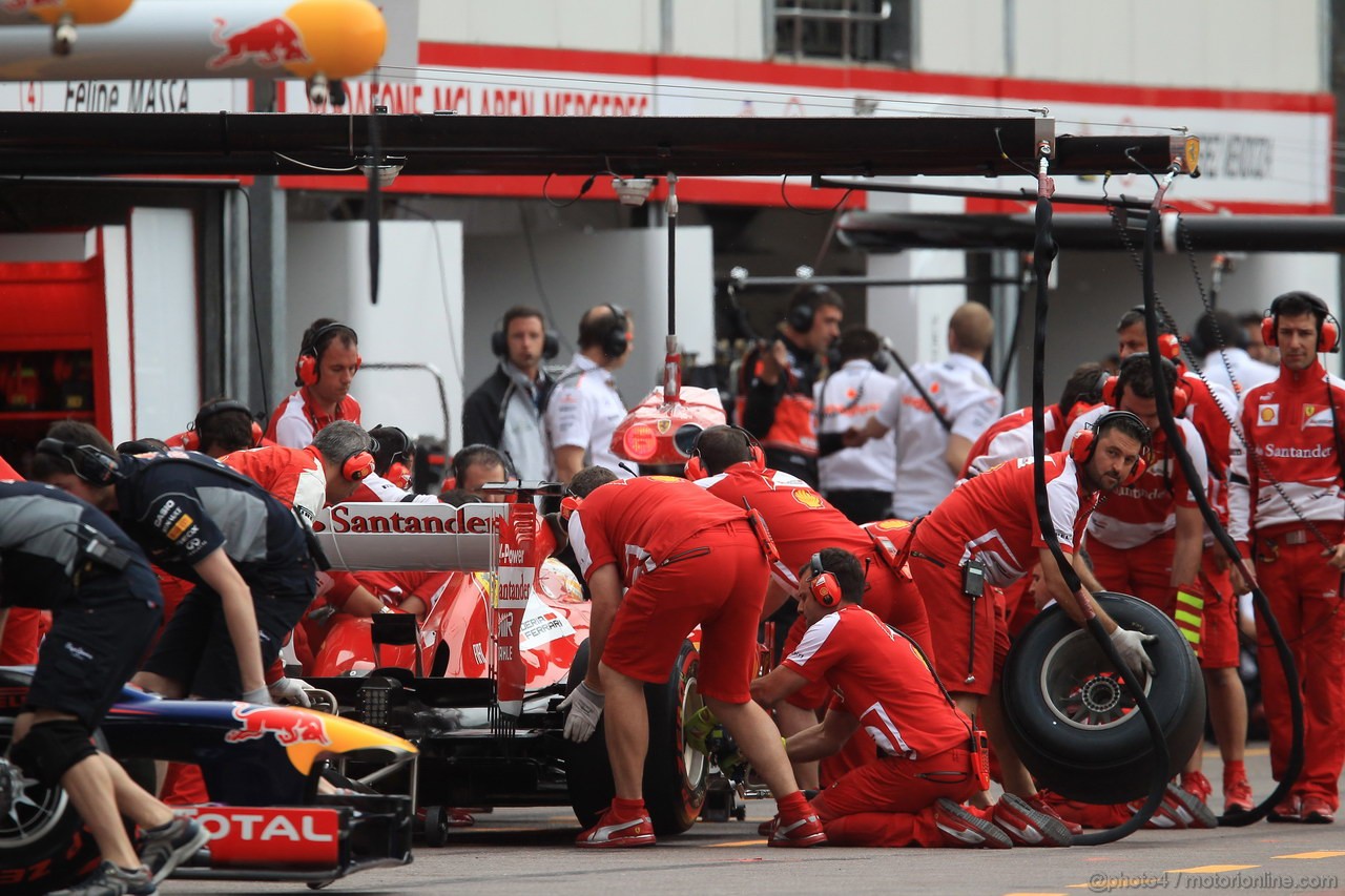 GP MONACO, 25.05.2013- Qualifiche, Fernando Alonso (ESP) Ferrari F138 