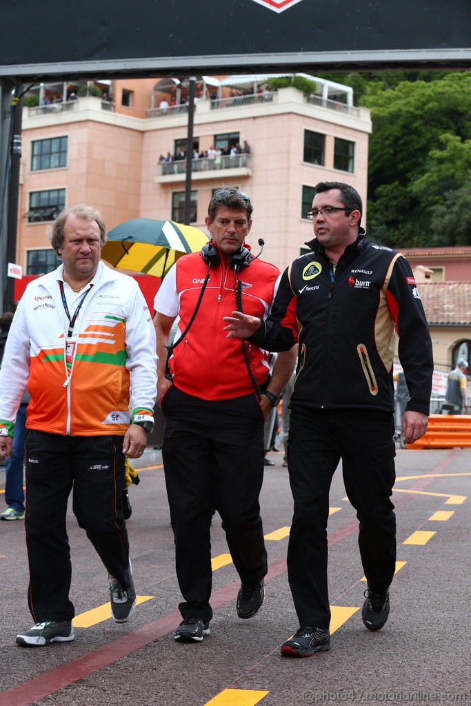 GP MONACO, 25.05.2013- Qualifiche, Eric Boullier (FRA), Team Manager, Lotus F1 Team 