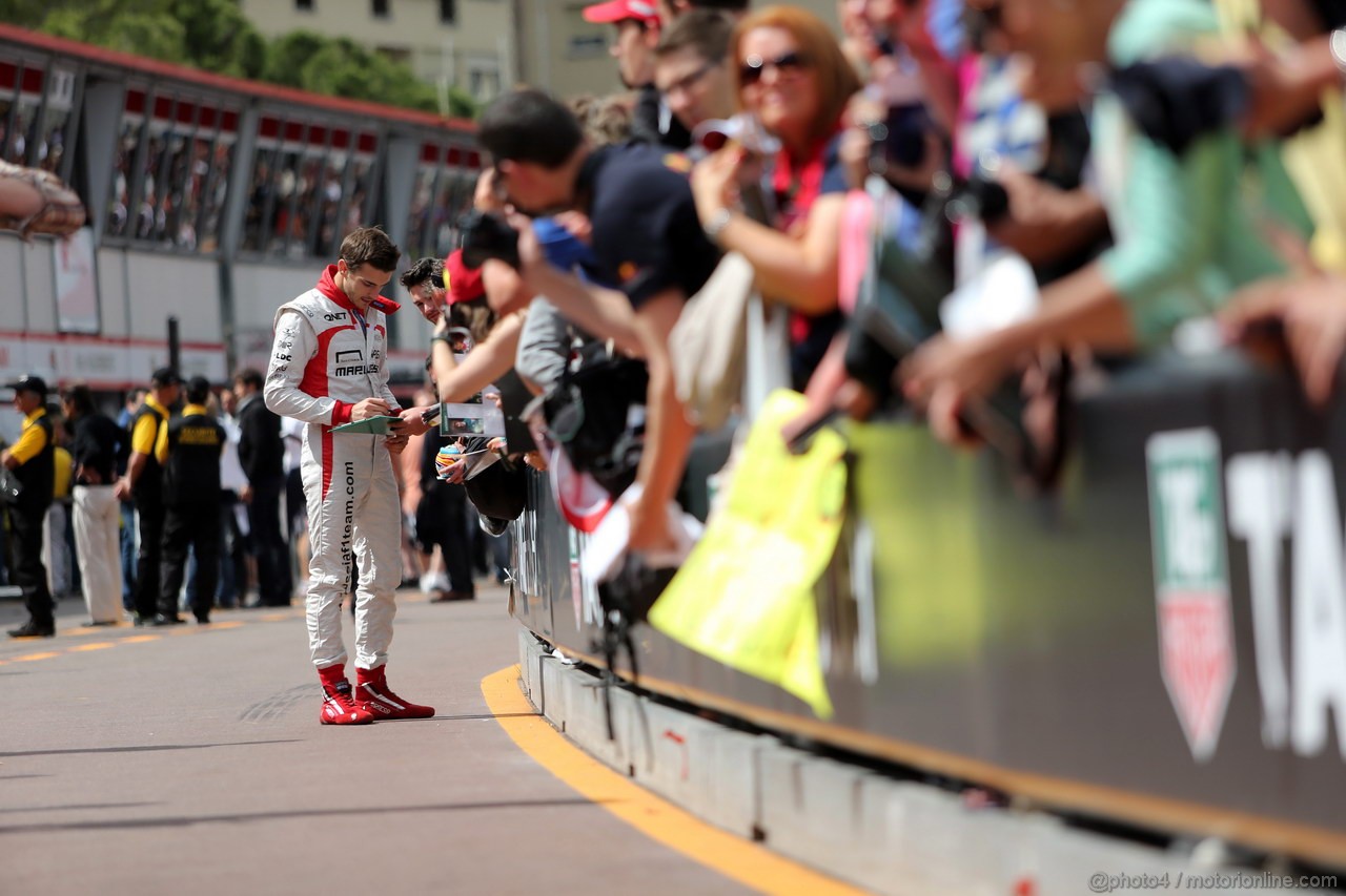 GP MONACO, 24.05.2013- Jules Bianchi (FRA) Marussia F1 Team MR02 
