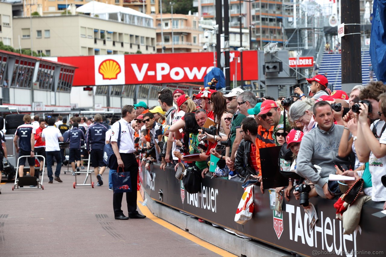 GP MONACO, 24.05.2013- fans