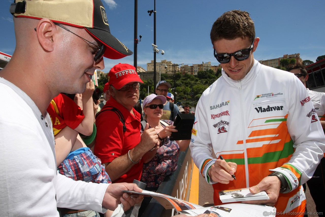 GP MONACO, 24.05.2013-Paul di Resta (GBR) Sahara Force India F1 Team VJM06 