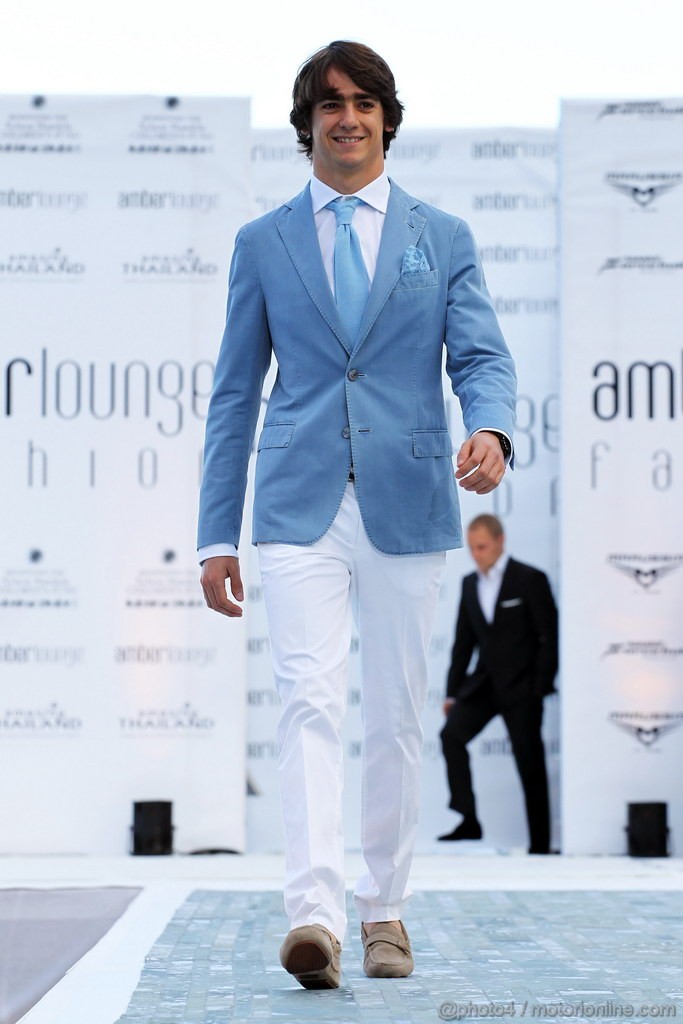 GP MONACO, Esteban Gutierrez (MEX) Sauber at the Amber Lounge Fashion Show.
