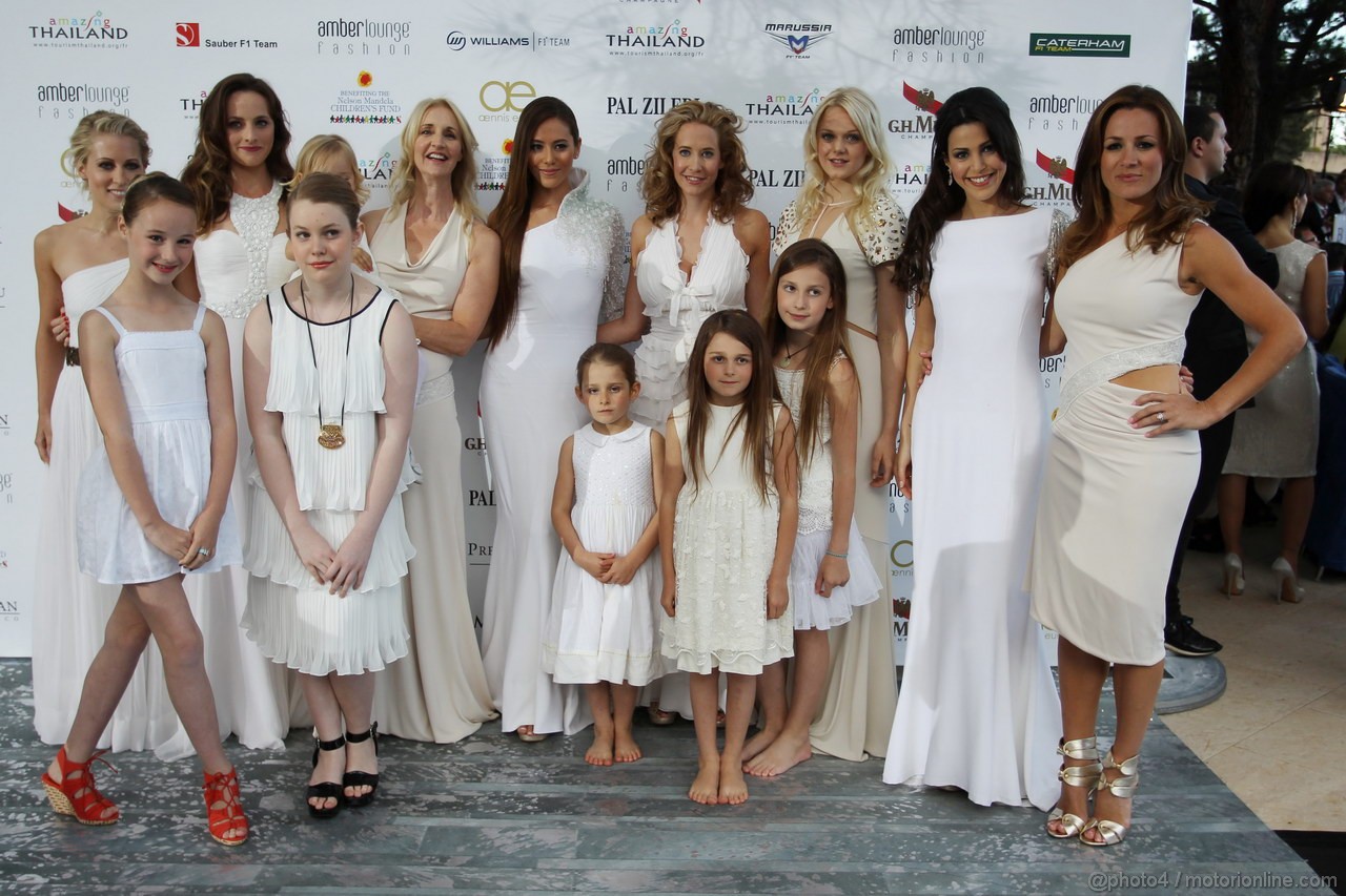GP MONACO, Wives, girlfriends e children, at the Amber Lounge Fashion Show.
