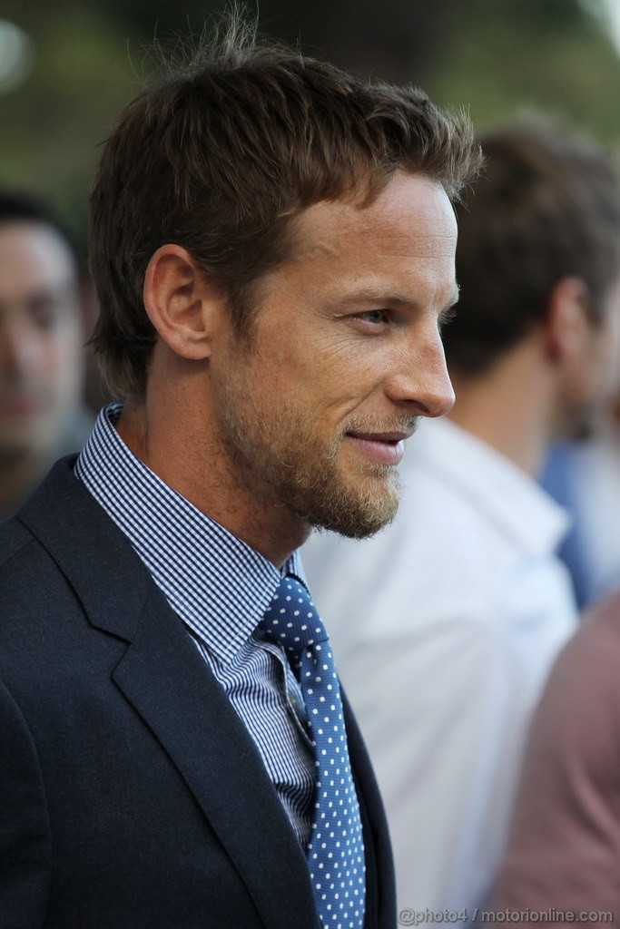 GP MONACO, Jenson Button (GBR) McLaren at the Amber Lounge Fashion Show.
