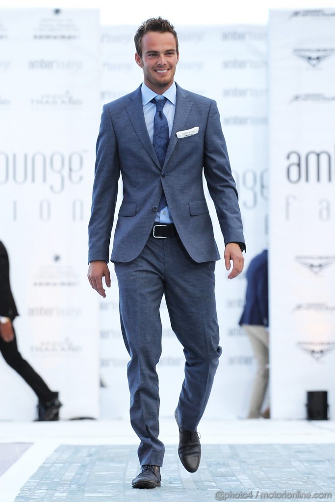GP MONACO, Giedo van der Garde (NLD) Caterham F1 Team at the Amber Lounge Fashion Show.
