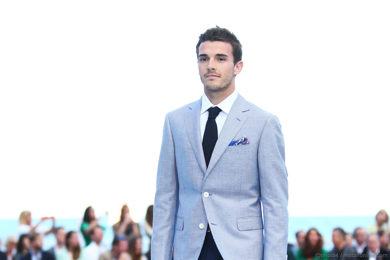 GP MONACO, Jules Bianchi (FRA) Marussia F1 Team at the Amber Lounge Fashion Show.
