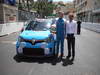 GP MONACO, 24.05.2013- (L-D) Carlos Tavares, Renault chief operating officer e Alain Prost (FRA), Renault ambassador with Renault concept