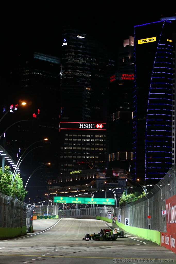 GP SINGAPORE, 22.09.2013- Gara, Jean-Eric Vergne (FRA) Scuderia Toro Rosso STR8