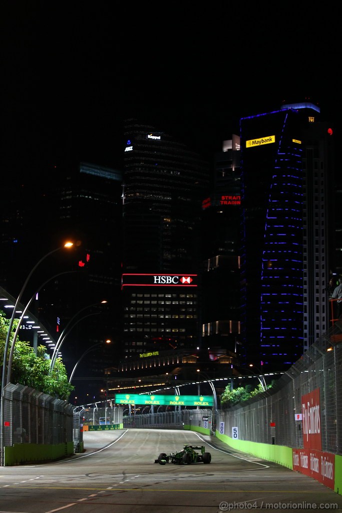 GP SINGAPORE, 22.09.2013- Gara, Giedo Van der Garde (NED), Caterham F1 Team CT03