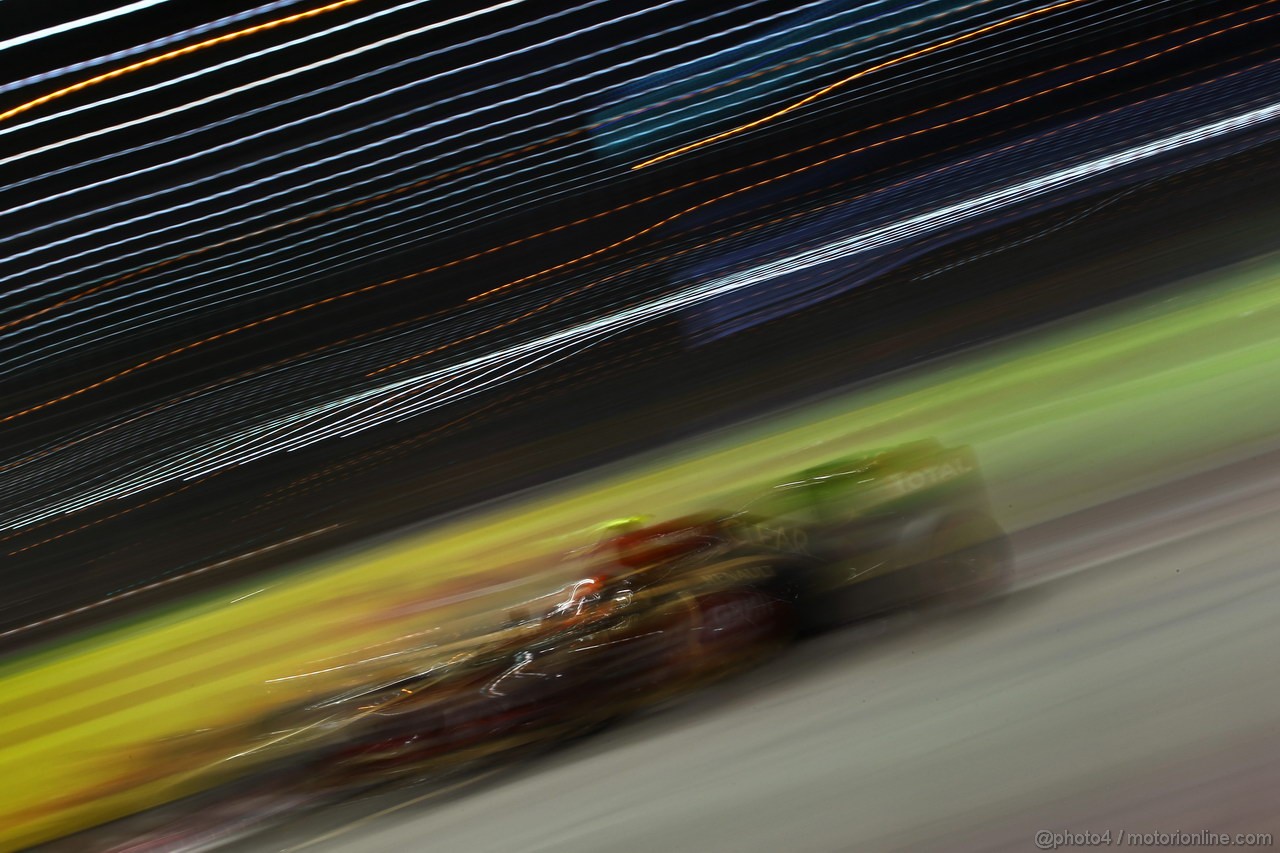 GP SINGAPORE, 22.09.2013- Gara, Romain Grosjean (FRA) Lotus F1 Team E213