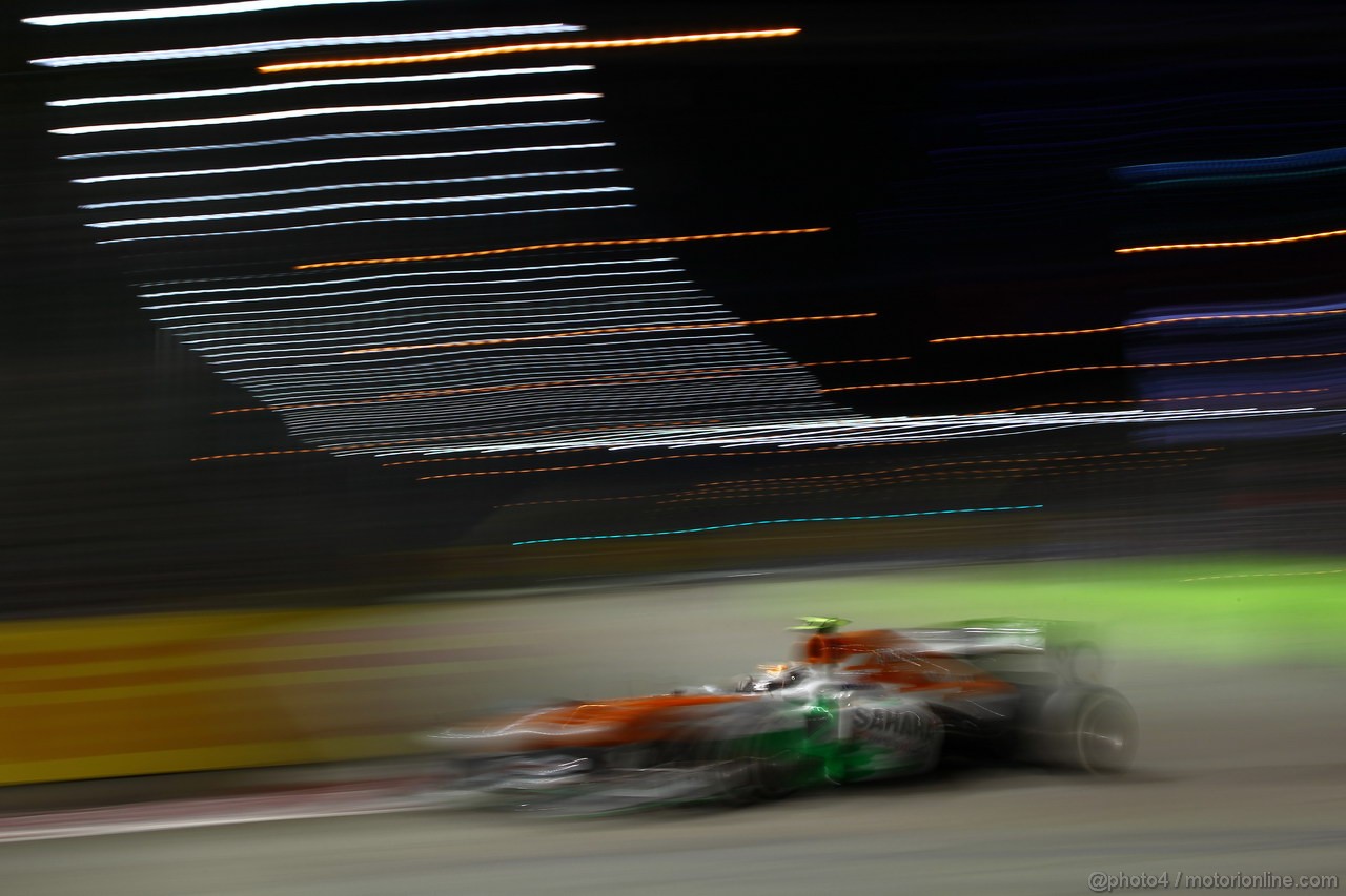 GP SINGAPORE, 22.09.2013- Gara, Adrian Sutil (GER), Sahara Force India F1 Team VJM06