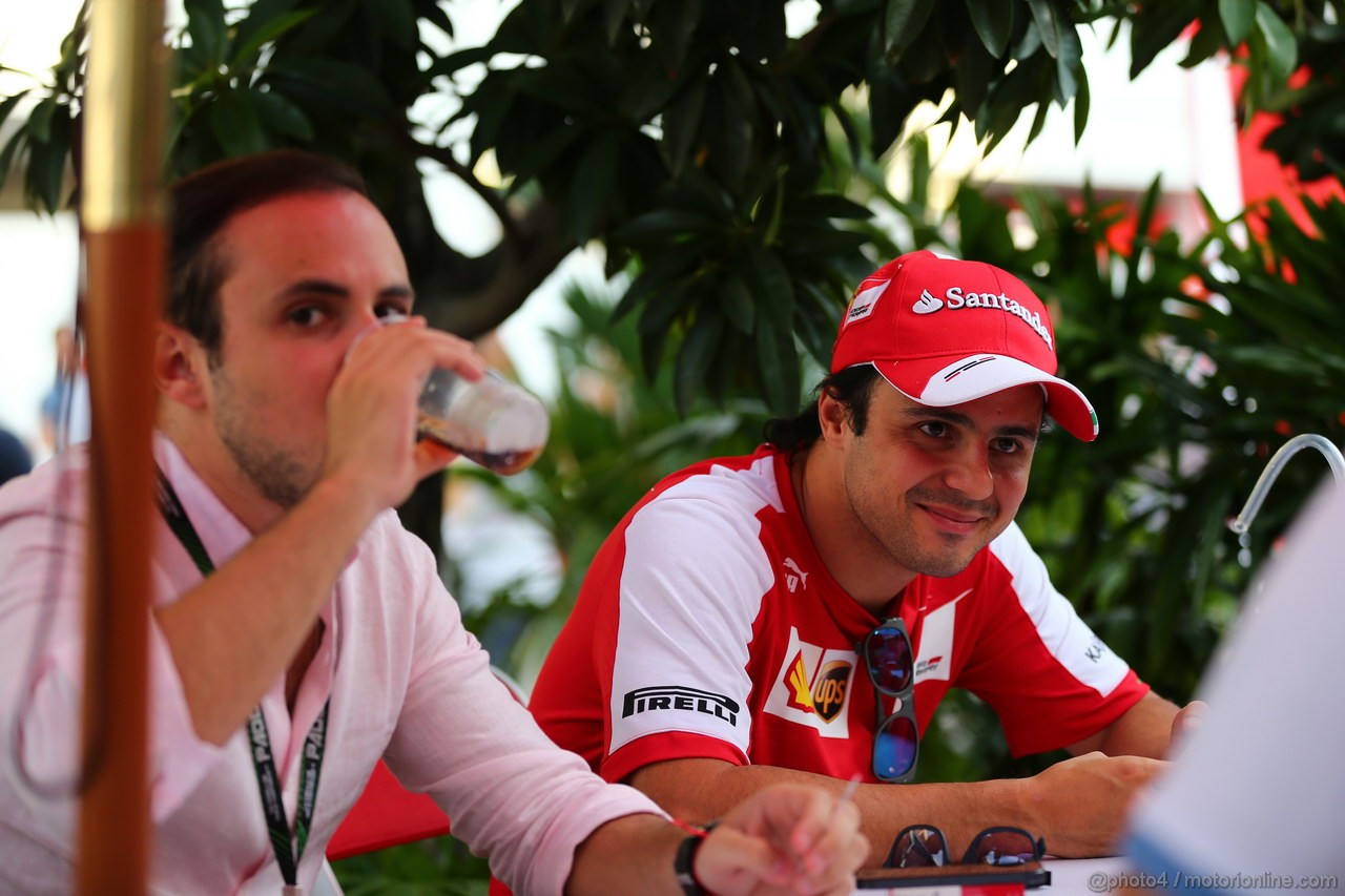 GP SINGAPORE, 22.09.2013-  Felipe Massa (BRA) Ferrari F138