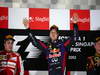 GP SINGAPORE, 22.09.2013- Podium: Sebastian Vettel (GER) Red Bull Racing RB9 (vincitore)