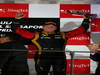 GP SINGAPORE, 22.09.2013- Podium: Kimi Raikkonen (FIN) Lotus F1 Team E21 (terzo)
