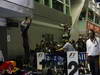 GP SINGAPORE, 22.09.2013- Gara,  Sebastian Vettel (GER) Red Bull Racing RB9 celebrates the win of the race