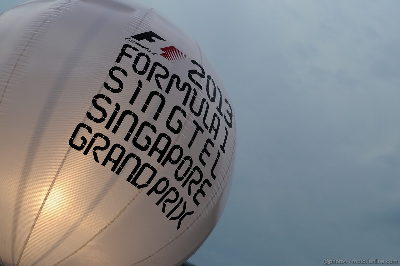 GP SINGAPORE, 19.09.2013- Atmosphere