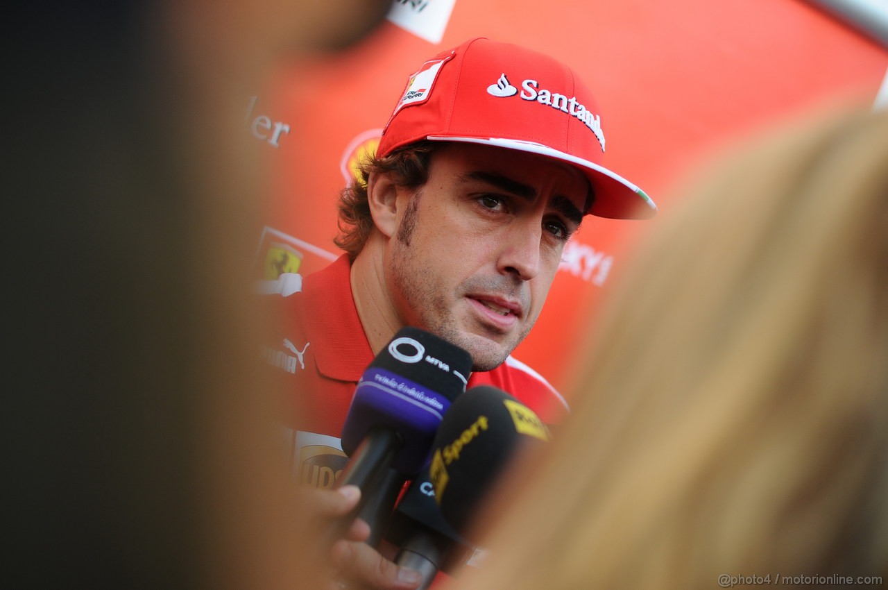 GP SINGAPORE, 19.09.2013- Fernando Alonso (ESP) Ferrari F138 